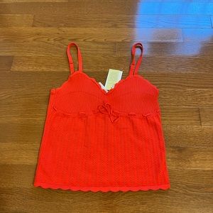 aritzia soloist red top!